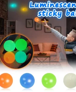 Luminescent sticky ball