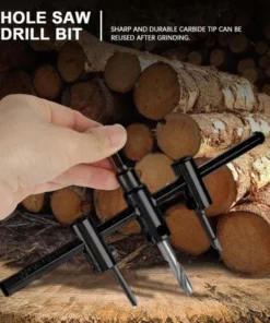 Adjustable Airplane Type Hole Saw