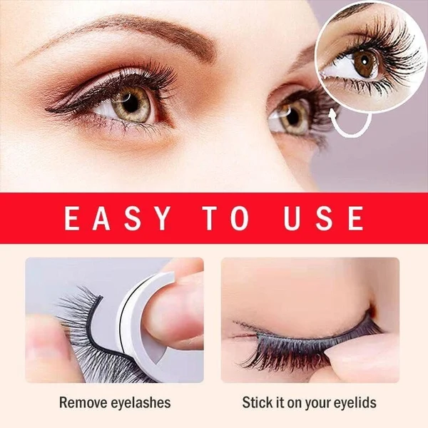 Reusable Self-Adhesive Eyelashes - Image 8