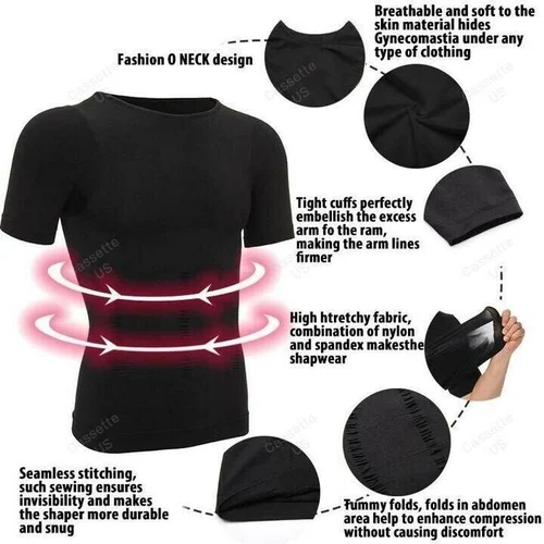 Last Day 70% OFF--MEN'S SHAPER COOLING T-SHIRT - Image 5