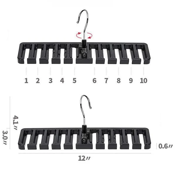 Multifuctional Tie Belt Hanger - Image 7