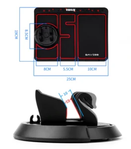 NON-SLIP phone pad for 4-in-1 car