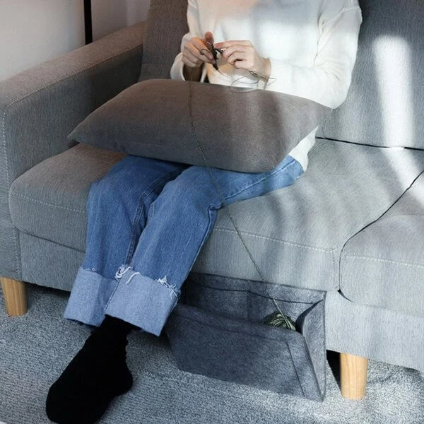 Felt Bedside Locker Sofa Pocket - Image 11