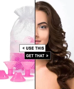 Heatless Silicone Hair Curlers