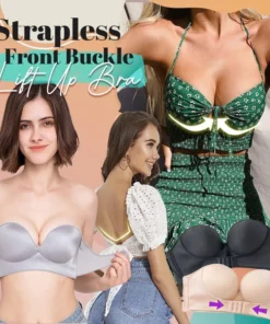Strapless Front Buckle Bra