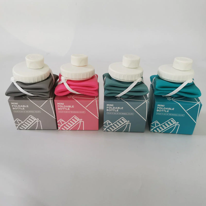 Foldable silicone sports bottle - Image 10