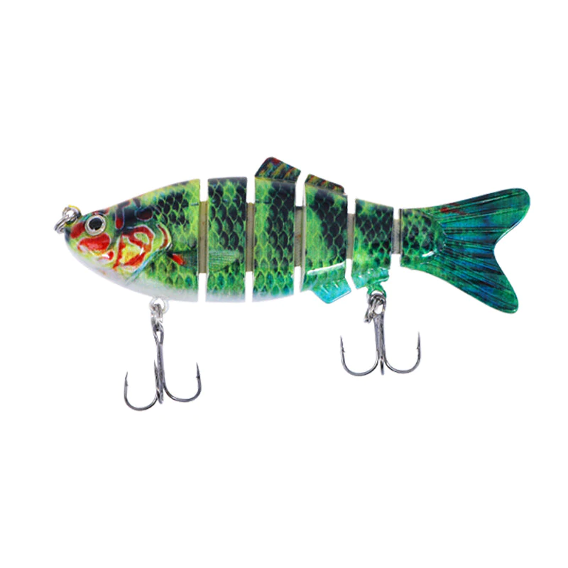 6 Segments Rattle Wobbler Swimbaits Hard Lures - Image 4