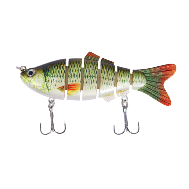 6 Segments Rattle Wobbler Swimbaits Hard Lures - Image 3