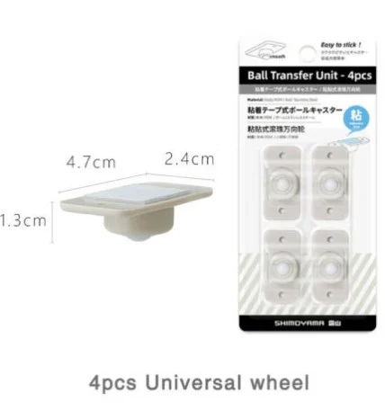 Adhesive Universal Wheels Pasted - Image 3