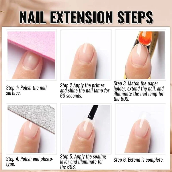 Nail Repair & Extend Fiber Gel - Image 6