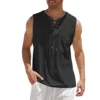 MEN'S COTTON LINEN TANK TOP