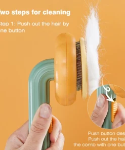Pumpkin Pet Brush for Shedding Cat