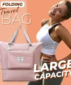 Large capacity folding travel bag