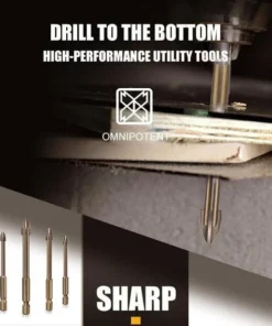 Efficient Universal Drilling Tool 5PCS