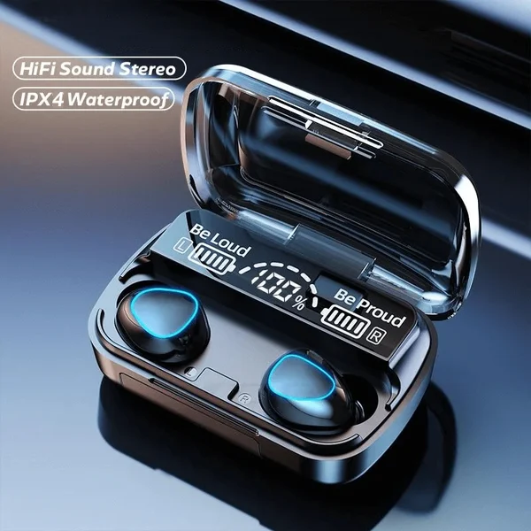 TWS Bluetooth 5.1 Earphones Waterproof Charging Box - Image 6