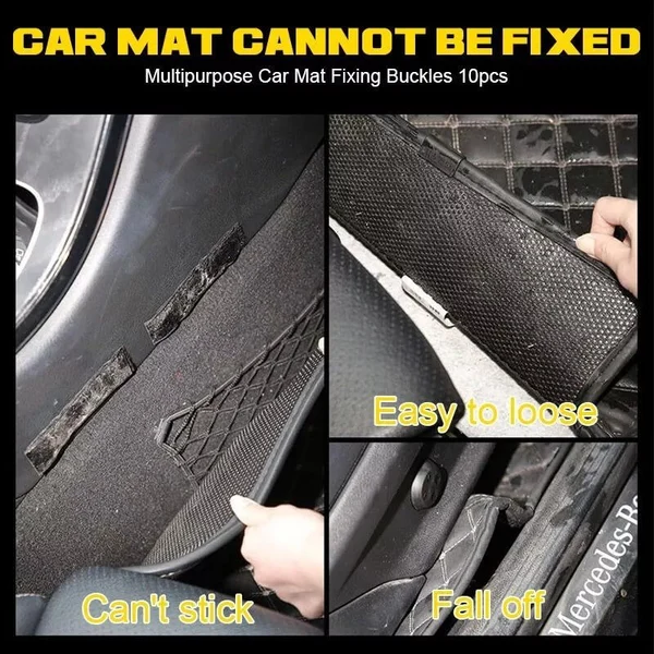 MULTIPURPOSE CAR MAT FIXING BUCKLES - Image 11