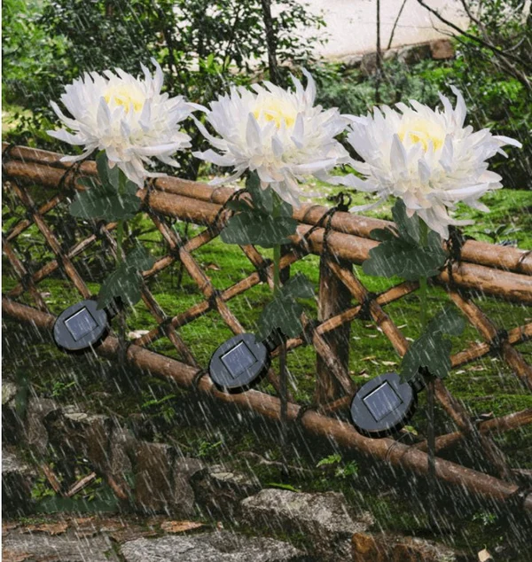 🔥Last Day Promotion 45% OFF - 30" Chrysanthemum Solar Garden Stake LED - Image 6