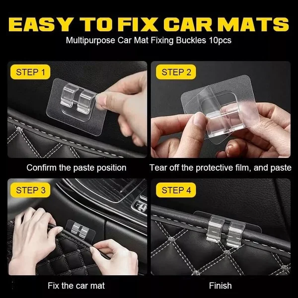 MULTIPURPOSE CAR MAT FIXING BUCKLES - Image 6