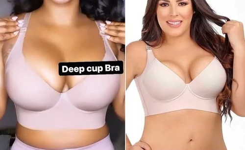 🥰Fashion Deep Cup Bra🥰Bra with shapewear incorporated (Size runs the same as regular bras) - Image 4