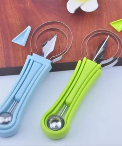 4 in 1 Stainless Steel Fruit Tool Set