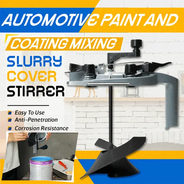 Automotive Paint And Coating Mixing Slurry Cover Stirrer