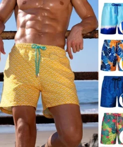 Double-layer beach pants