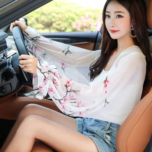 Driving/Traveling Sun-protective Shawl For Ladies - Image 13