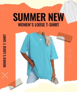 Summer New Women's Loose T-shirt