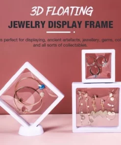 3D Floating Jewelry Display Frame