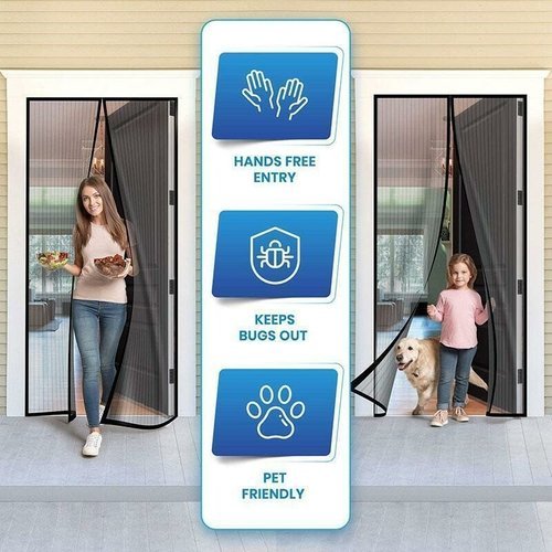 š„Summer Hot Saleš„Magnetic Screen Doorš¢ - Image 4