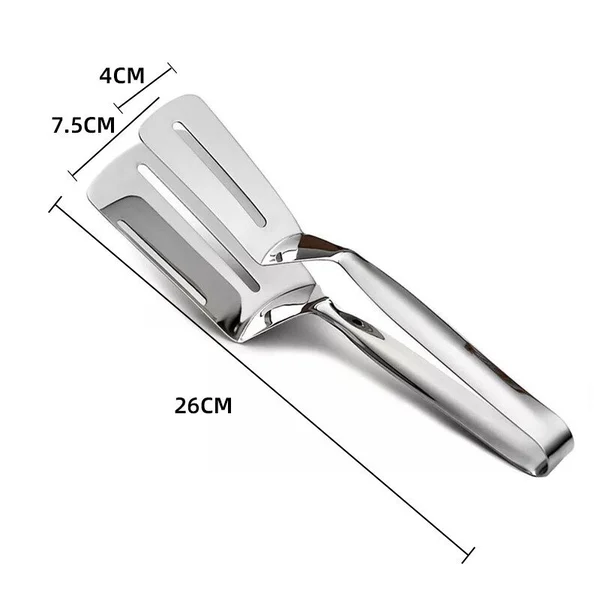 Multifunctional Frying Spatula Steak Clip 304 Stainless Steel - Image 8