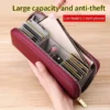Unisex Anti-Credit Card Fraud Multi-compartment Wallet