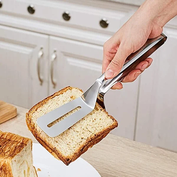 Multifunctional Frying Spatula Steak Clip 304 Stainless Steel - Image 7