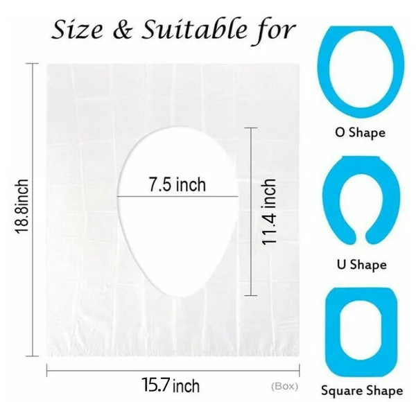 Biodegradable Disposable Plastic Toilet Seat Cover(🔥Summer Sale - 48% OFF) - Image 6