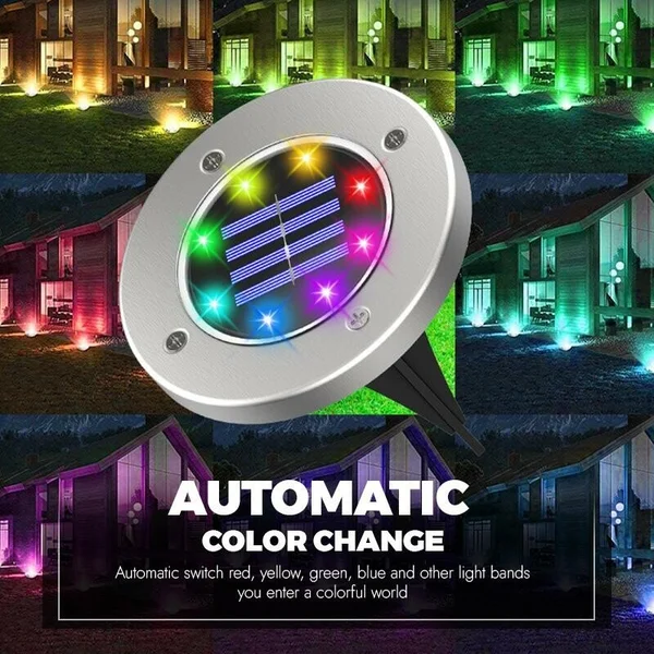 Solar Powered Floor Path LED Light - Image 2