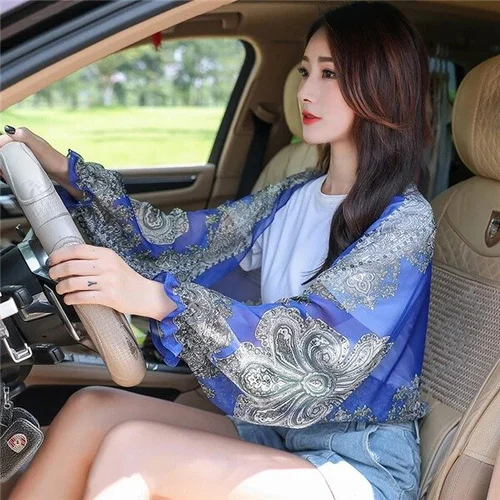 Driving/Traveling Sun-protective Shawl For Ladies - Image 8