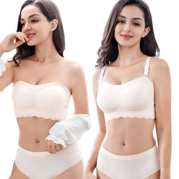 🔥LAST DAY 49% OFF-Women Sexy Strapless Bra Invisible Push Up Bras - Image 6