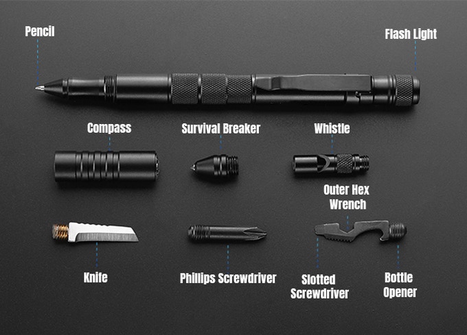 ✨BEST FATHER'S DAY GIFT✨The 10-in-1 Multi-functional EDC Tool Pen - Image 5