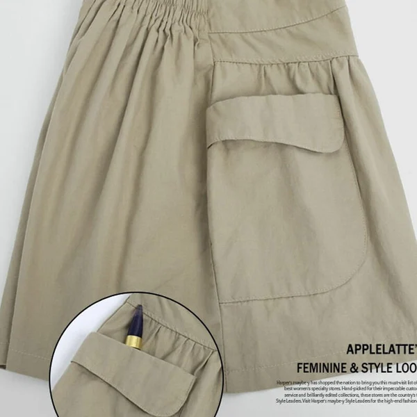 Women Beach Casual Hot Shorts with Elastic Waistband - Image 6