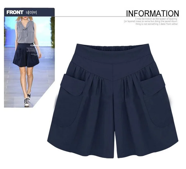 Women Beach Casual Hot Shorts with Elastic Waistband - Image 5