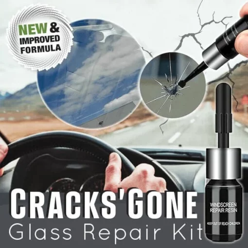 CracksGone Glass Repair Kit New Formula