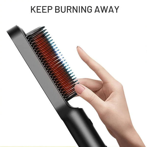 Negative Ion Hair Straightener Styling Comb - Image 8