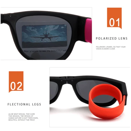 (Summer Hot Sale🔥🔥)Polarized Folding Sunglasses - Image 9