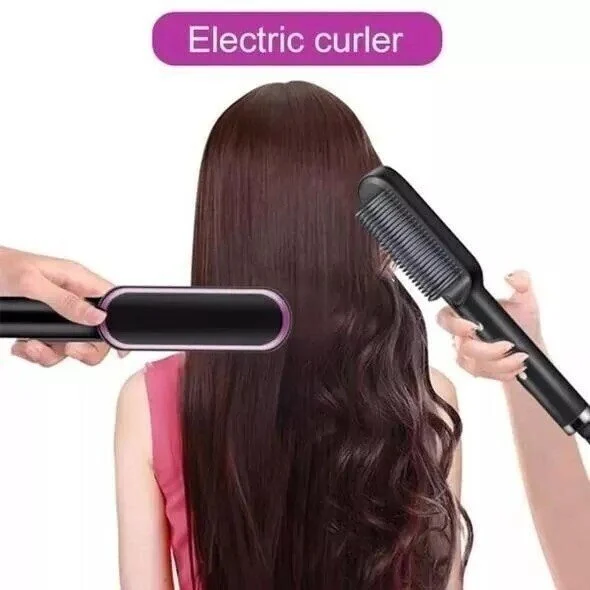 Negative Ion Hair Straightener Styling Comb - Image 6
