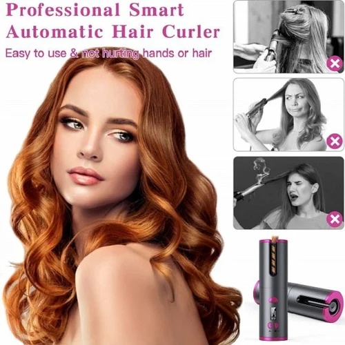 Cordless Automatic Hair Curler - Image 4