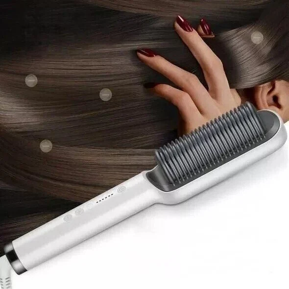 Negative Ion Hair Straightener Styling Comb - Image 4