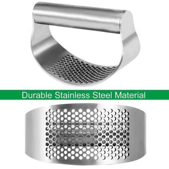 Stainless Steel Garlic Press - Buy 1 Get 1 Free - Image 6