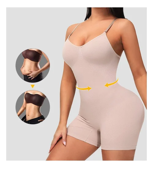 (Open crotch design)Full Body Tummy Control Shapewear - Image 4