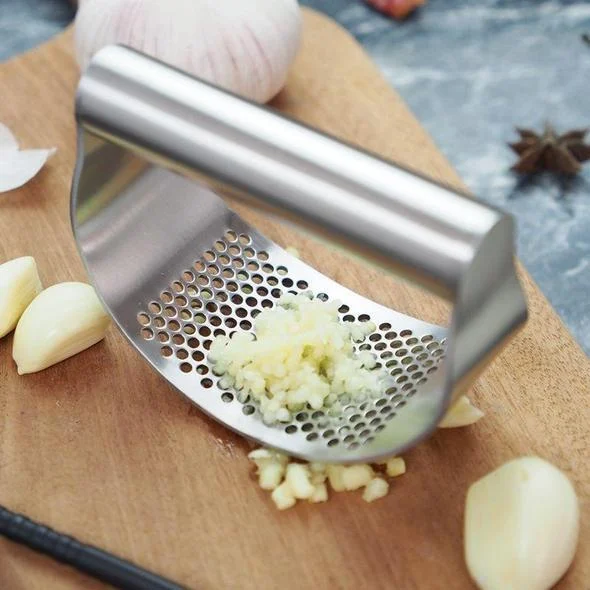 Stainless Steel Garlic Press - Buy 1 Get 1 Free - Image 2