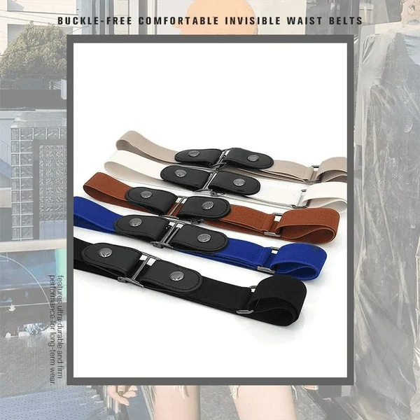 ( HOT SALE - SAVE 49% OFF) Buckle-free Invisible Elastic Waist Belts - Image 7